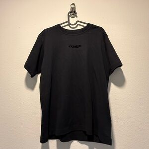 Coach Black Short Sleeve Tee